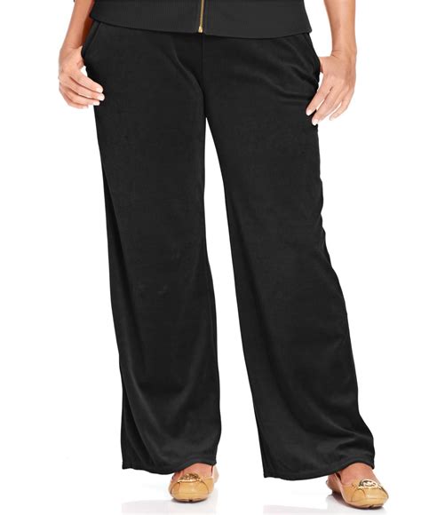 michael kors woven pants dark grey|Michael Kors pull on pants.